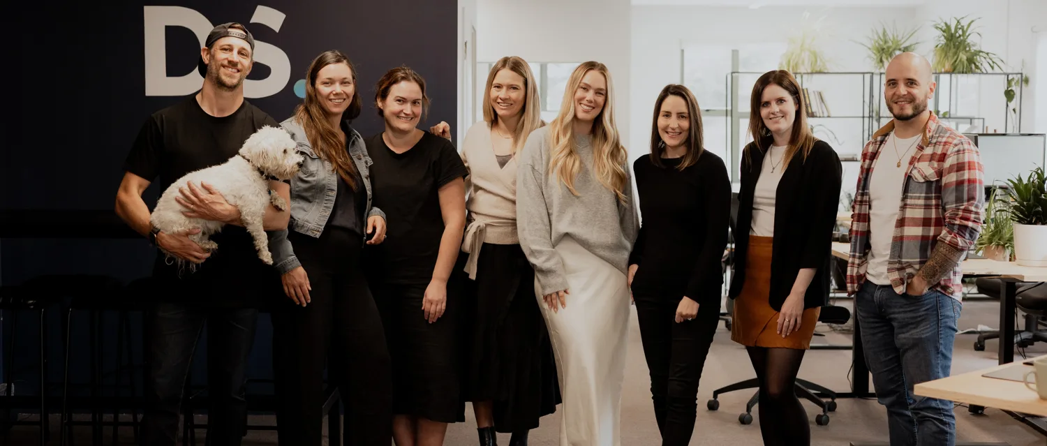 The Data Story team at the office in Queenstown