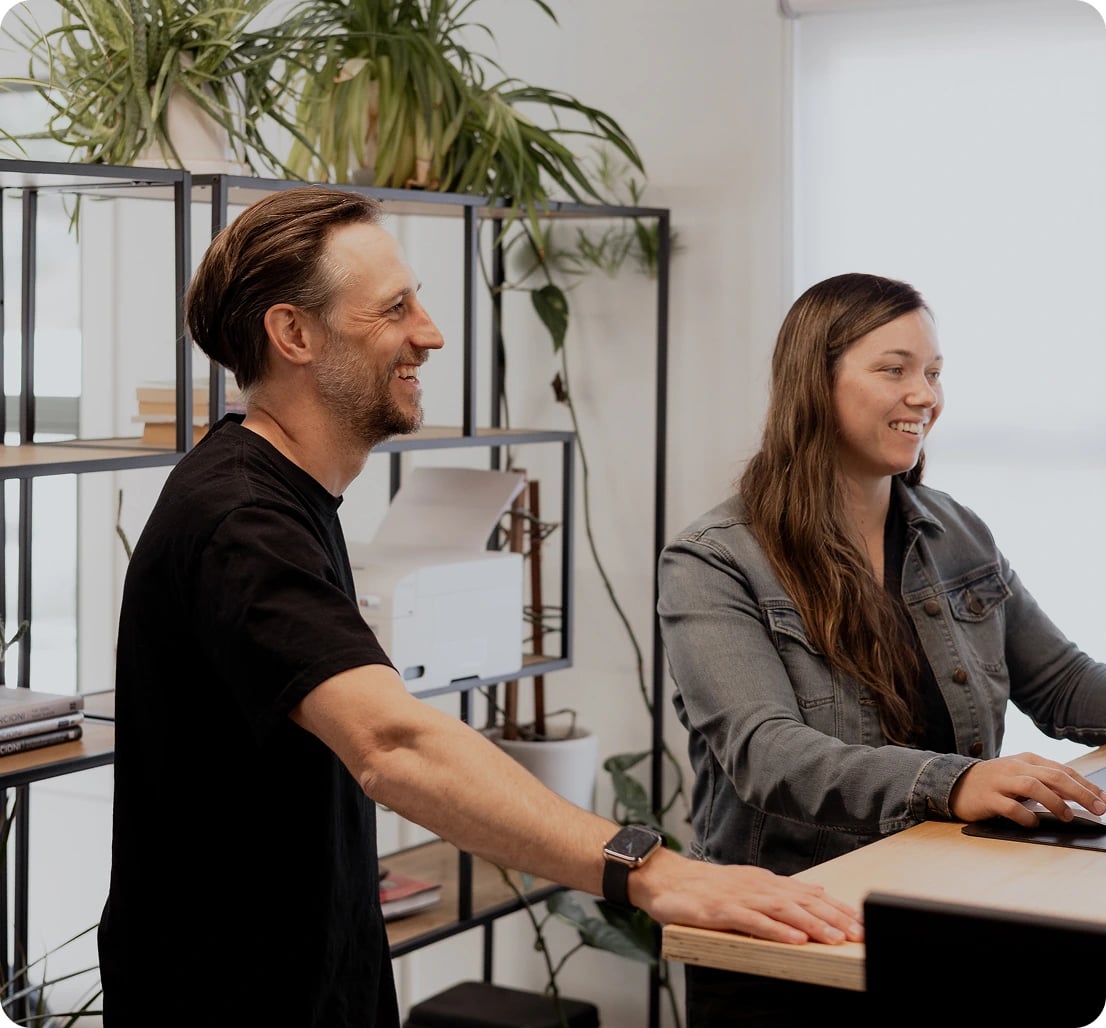 The Data Story team at work